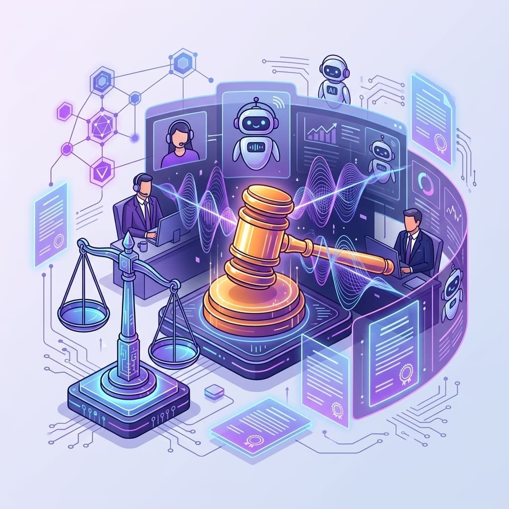 AI Voice Agent for Law Firms: Automating Legal Intake Without Compromising Client Confidentiality - Ringlyn AI voice agent blog