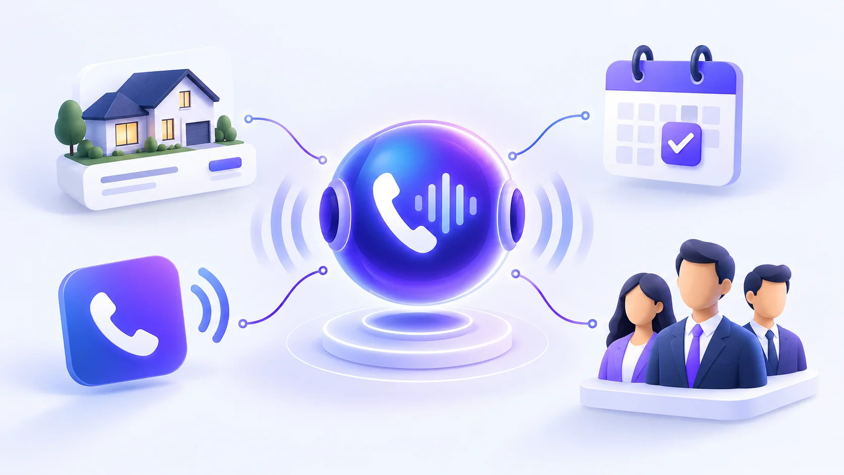 Best AI Phone Agent for Real Estate Teams to Call New Leads Fast and Book Showings (2026) - Ringlyn AI voice agent blog